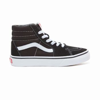 Vans Sk8-Hi - Lasten Korkeavartiset tennarit - Mustat